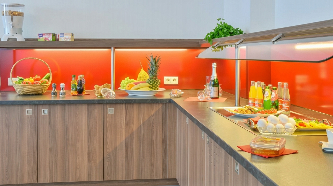 Frühstücksbuffet im City-Hotel Wetzlar